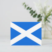 Carte Postale Drapeau écossais pct (Debout devant)