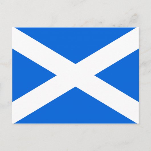Carte Postale Drapeau écossais pct (Devant)