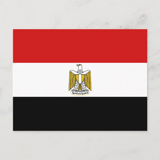 Carte postale Drapeau Égypte (Devant)