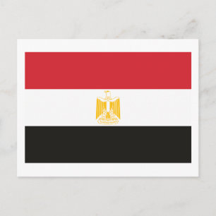 Carte postale Drapeau Égypte