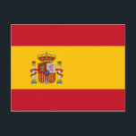Carte Postale Drapeau Espagne<br><div class="desc">Drapeau Espagne</div>