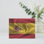 Carte Postale Drapeau Espagne (Debout devant)