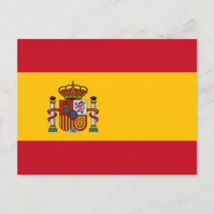 Carte Postale Drapeau espagnol