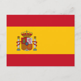 Carte Postale Drapeau espagnol