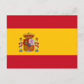 Carte Postale Drapeau espagnol (Espagne) (Devant)