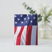 Carte Postale Drapeau États-Unis (Debout devant)