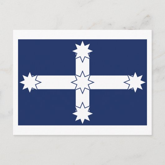 Carte Postale Drapeau Eureka Stockade (Devant)