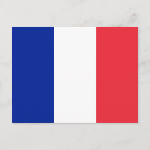 Carte Postale Drapeau français (France)