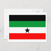 Carte Postale Drapeau Gambella (Devant / Derrière)