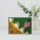 Carte Postale Drapeau Grand Central (Debout devant)