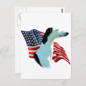 Carte Postale Drapeau Greyhound (Devant / Derrière)