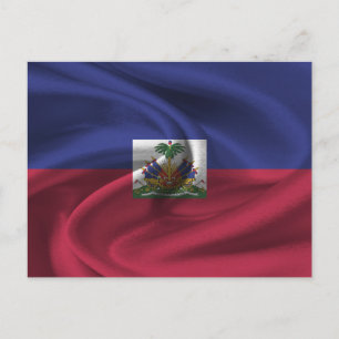 Carte Postale Drapeau Haïti