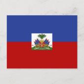 Carte Postale Drapeau haïtien classique (Devant)