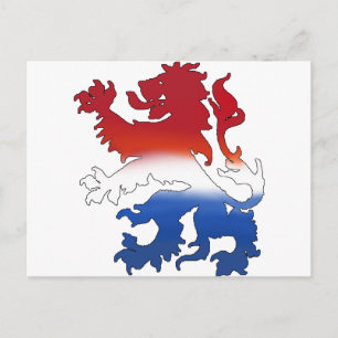 Carte Postale Drapeau hollandais Pays-Bas