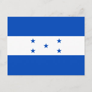 Carte postale Drapeau Honduras