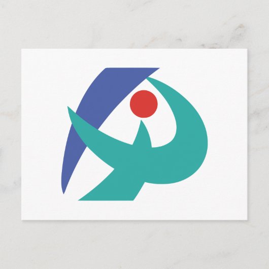 Carte Postale Drapeau Iga, Mie, Japon (Devant)