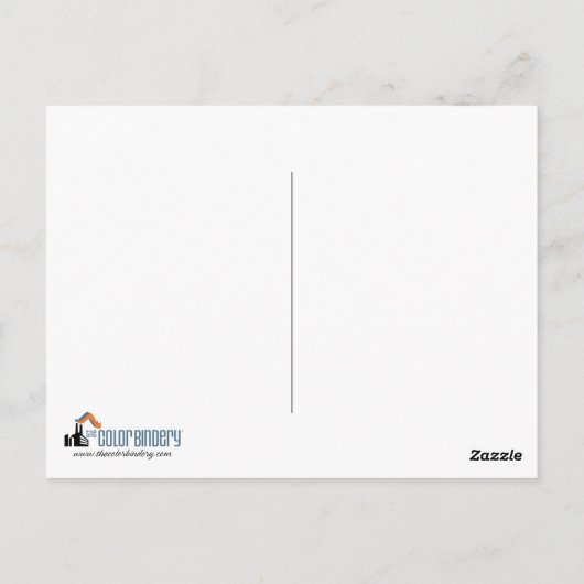 Carte postale Drapeau indéfectible (Dos)