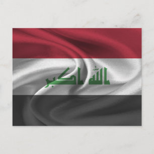 Carte Postale Drapeau Iraq