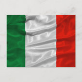 Carte postale Drapeau Italie (Devant)
