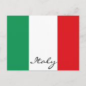 Carte postale drapeau italien (Devant)