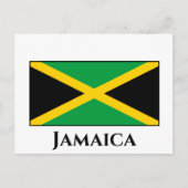 Carte Postale Drapeau jamaïcain (Devant)