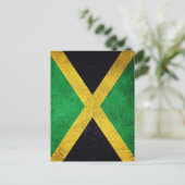 Carte Postale Drapeau jamaïcain (Debout devant)