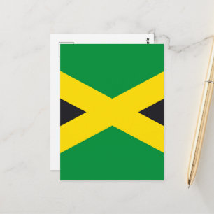 Carte Postale Drapeau jamaïcain