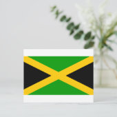 Carte Postale Drapeau Jamaïque (Debout devant)