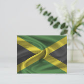 Carte Postale Drapeau Jamaïque (Debout devant)