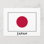 Carte Postale Drapeau japonais (Devant)