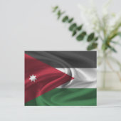 Carte Postale Drapeau Jordanie (Debout devant)