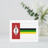 Carte Postale Drapeau KwaZulu (Debout devant)