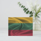 Carte Postale Drapeau Lituanie (Debout devant)