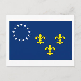 Carte postale Drapeau Louisville