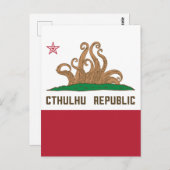 Carte Postale Drapeau Lovecraft (Devant / Derrière)