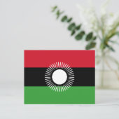 Carte postale Drapeau Malawi (Debout devant)