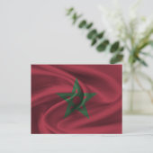 Carte Postale Drapeau Maroc (Debout devant)