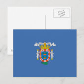 Carte Postale Drapeau Melilla (Devant / Derrière)