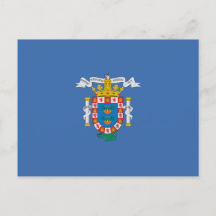 Carte Postale Drapeau Melilla