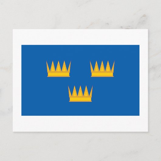 Carte Postale Drapeau Munster (Devant)