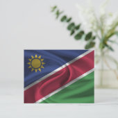 Carte Postale Drapeau Namibie (Debout devant)