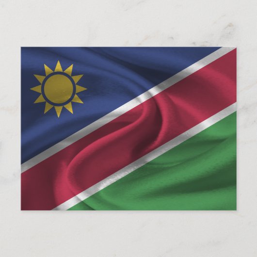 Carte Postale Drapeau Namibie (Devant)