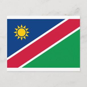 Carte Postale Drapeau Namibie