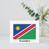 Carte Postale Drapeau namibien (Debout devant)