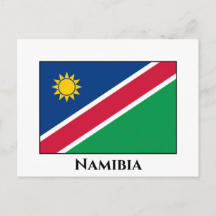 Carte Postale Drapeau namibien