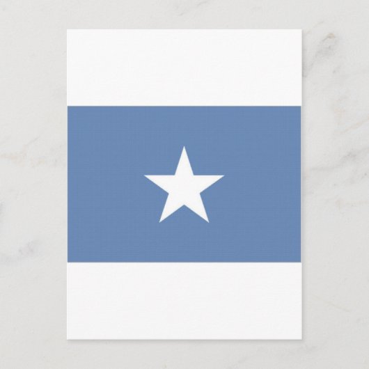Carte Postale Drapeau national de Somalie (Devant)