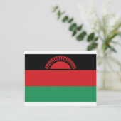Carte Postale Drapeau national du Malawi (Debout devant)