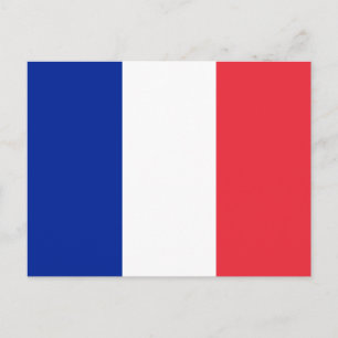 Carte Postale Drapeau national français