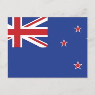 Carte Postale Drapeau néo-zélandais