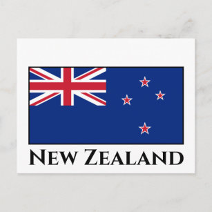 Carte Postale Drapeau néo-zélandais